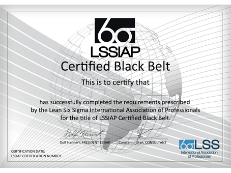 LSS Black Belt