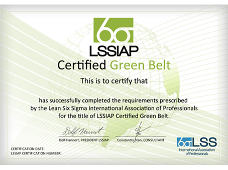 LSS Green Belt